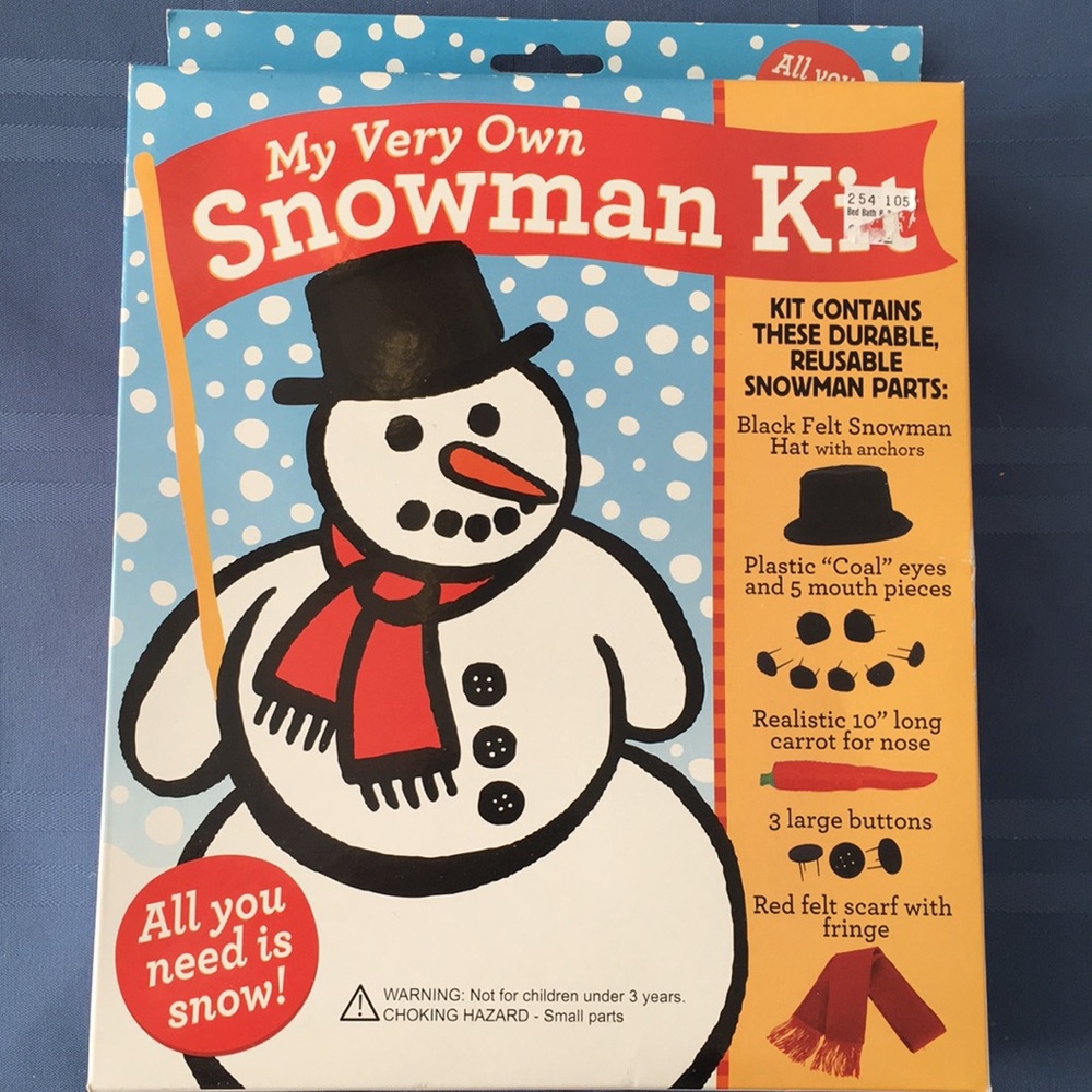 🔥🆕Make a SNOWMAN ⛄️ kit. Just add snow